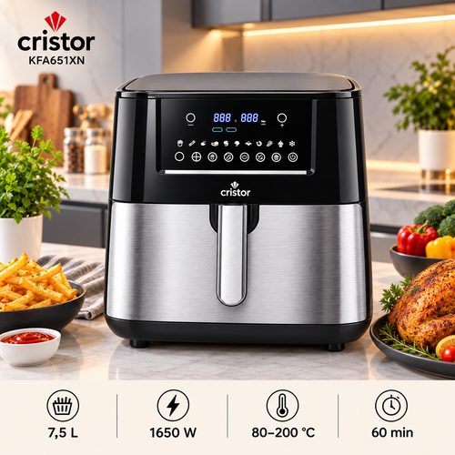 Cristor KFA651XN — visuel cuisine, capacité et caractéristiques